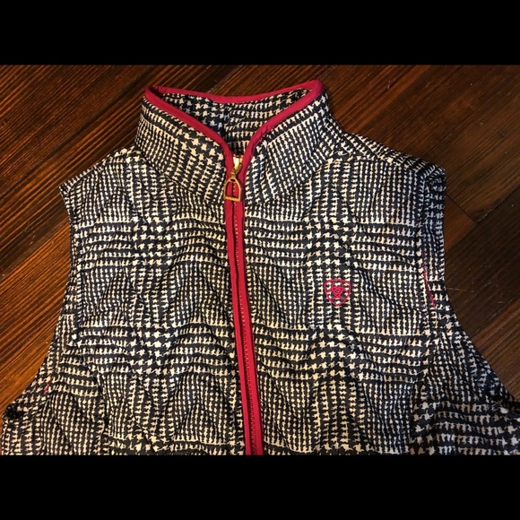 Ariat printed equestrian riding vest - Picture 5 of 7